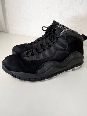 Nike Air Jordan 10 Retro Stealth Black Gray Mens Size 10 Basketball Jordans 10